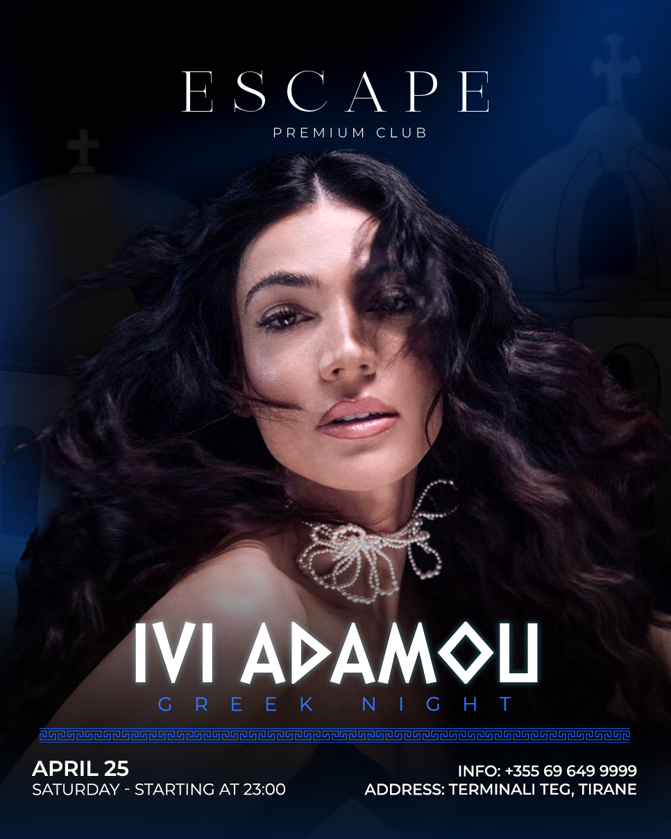 25 April – Ivi Adamou / Greek Night
