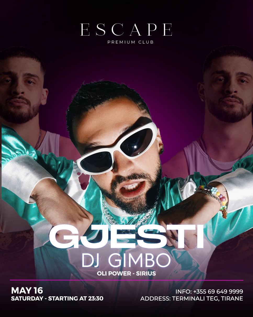16 May – Gjesti / Dj Gimbo