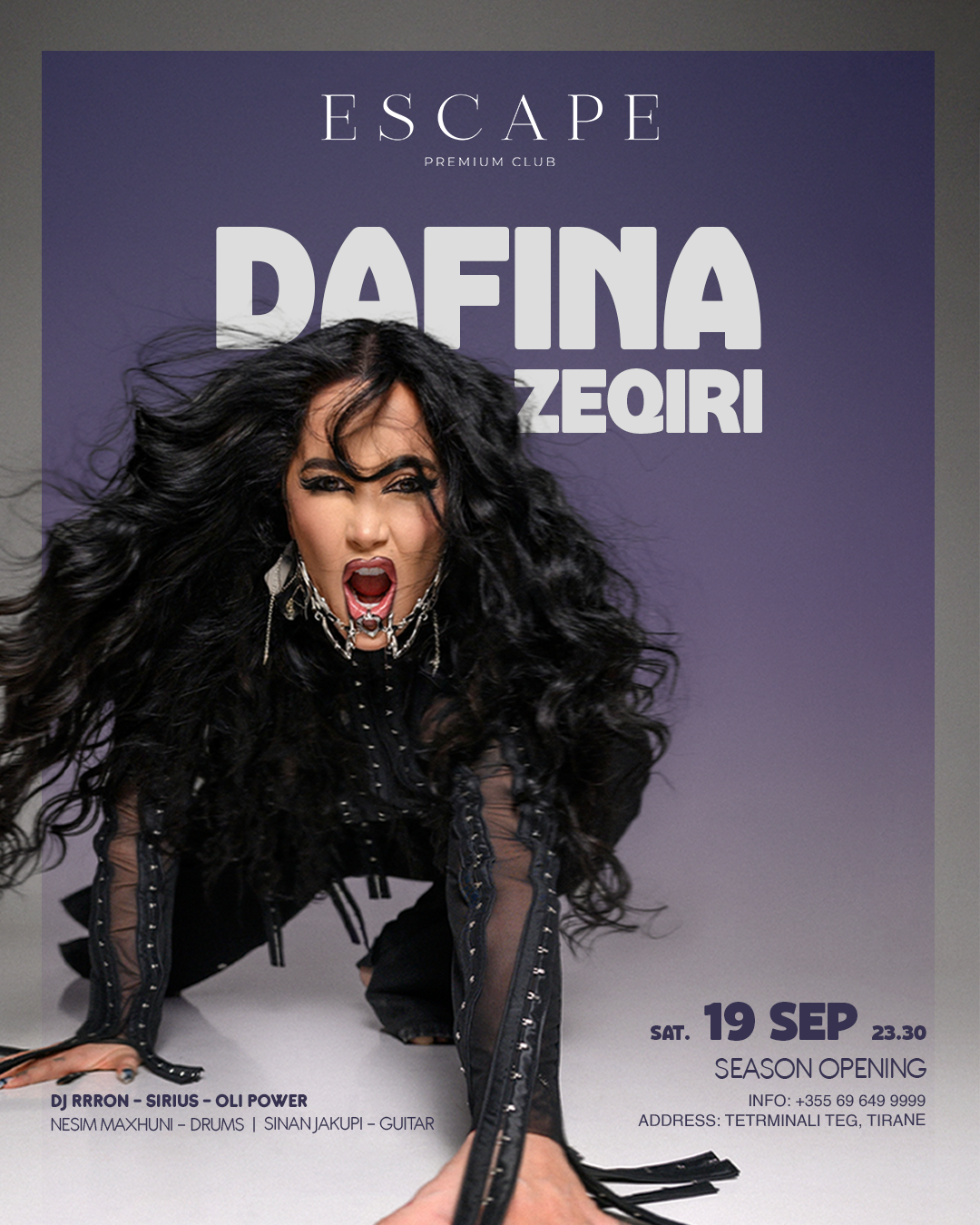 19 September – Season Opening / Dafina Zeqiri