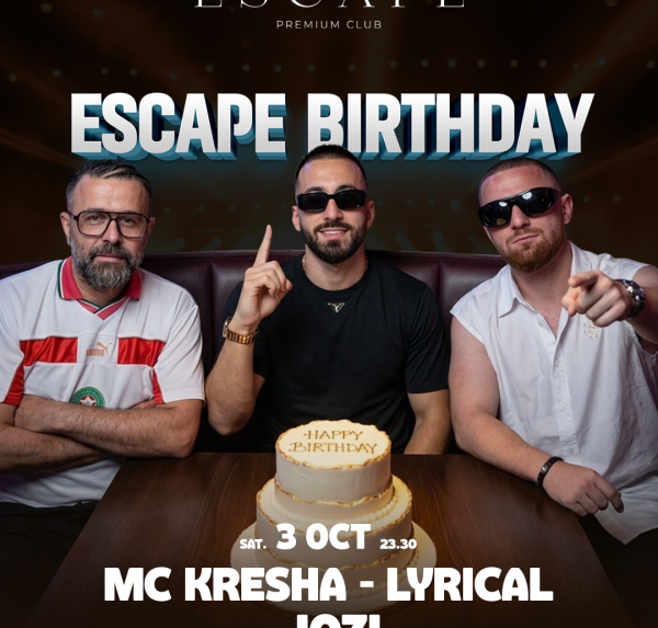 ESCAPE CLUB BIRTHDAY