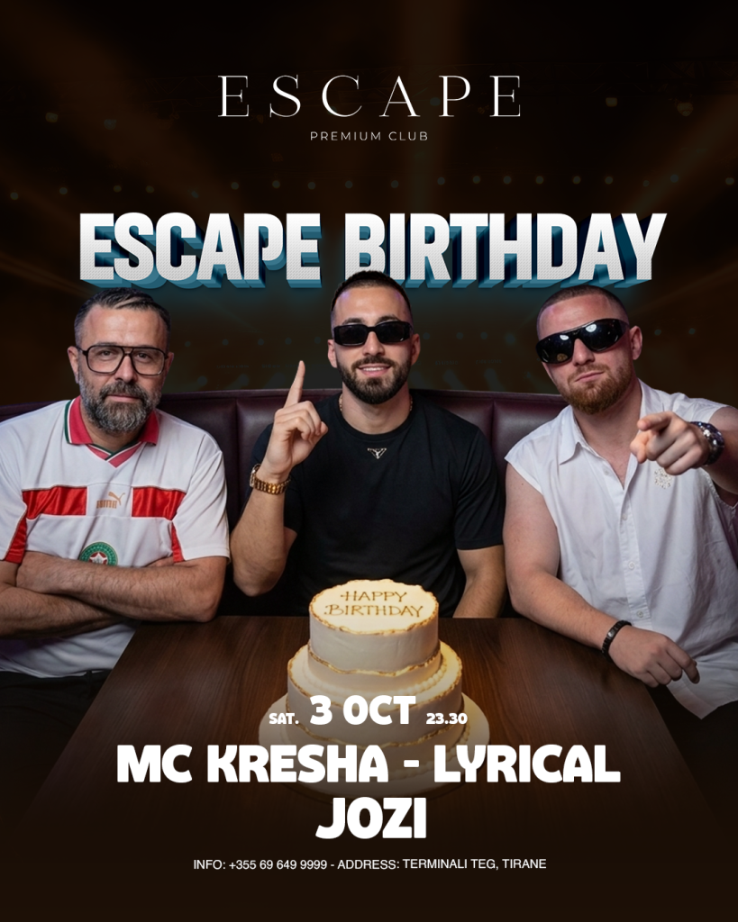 ESCAPE CLUB BIRTHDAY